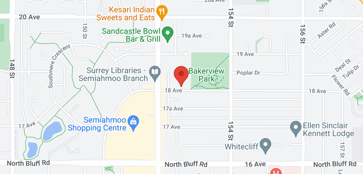 map of 111 15255 18 AVENUE